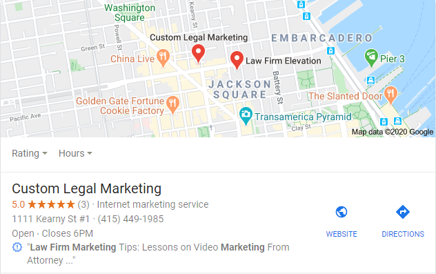 san francisco law firm marketing Google Search